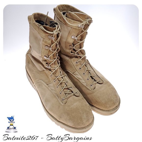 mens tan combat boots